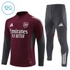 Arsenal Børn Trænings Sweatshirt Dragt 2025-26 Rød Kvart-Zip