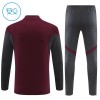 Arsenal Børn Trænings Sweatshirt Dragt 2025-26 Rød Kvart-Zip
