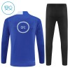 Chelsea Børn Trænings Sweatshirt Dragt 2025-26 Blå Kvart-Zip