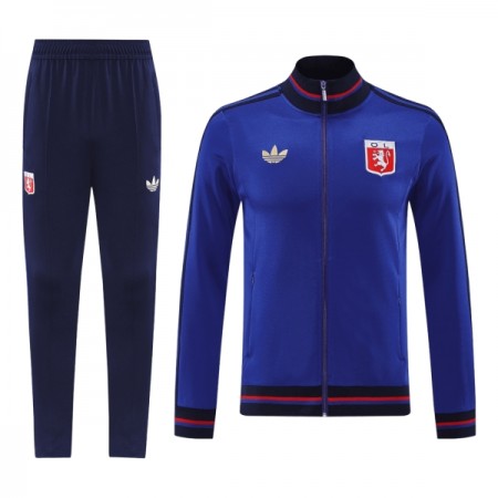 Olympique lyon Trænings jakke Dragt 2025-26 Blå