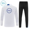 Paris Saint-Germain Børn Trænings Sweatshirt Dragt 2025-26 Hvid Kvart-Zip