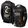 Paris Saint-Germain Hakimi 2 Night Edition 2025-26 - Fodboldtrøjer (L/S)