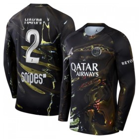 Paris Saint-Germain Hakimi 2 Night Edition 2025-26 - Fodboldtrøjer (L/S)