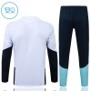 Argentina Børn Trænings Sweatshirt Dragt 2026-27 Hvid Kvart-Zip
