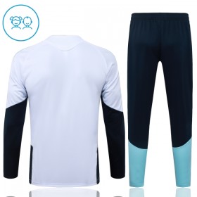 Argentina Børn Trænings Sweatshirt Dragt 2026-27 Hvid Kvart-Zip