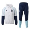 Argentina Trænings jacke Hoodie 2026-27 Hvid Argentina Trænings jacke Hoodie 2026-27 Hvid