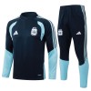 Argentina Trænings Sweatshirt Dragt 2026-27 Navy Kvart-Zip Argentina Trænings Sweatshirt Dragt 2026-27 Navy Kvart-Zip