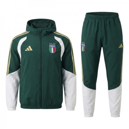 Italien Trænings jacke Hoodie 2026-27 Grøn