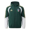 Italien Trænings jacke Hoodie 2026-27 Grøn
