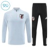 Japan Børn Trænings Sweatshirt Dragt 2026 Hvid Kvart-Zip