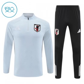 Japan Børn Trænings Sweatshirt Dragt 2026 Hvid Kvart-Zip