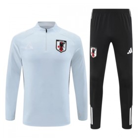 Japan Trænings Sweatshirt Dragt 2026 Hvid Kvart-Zip