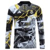 Real Madrid Marvel Trænings Sweatshirt Dragt 2026-27 Sort Kvart-Zip