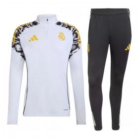 Real Madrid Trænings Sweatshirt Dragt 2026-27 Hvid Kvart-Zip