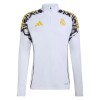 Real Madrid Trænings Sweatshirt Dragt 2026-27 Hvid Kvart-Zip