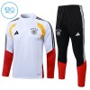 Tyskland Børn Trænings Sweatshirt Dragt 2026-27 Hvid Kvart-Zip