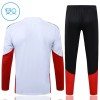 Tyskland Børn Trænings Sweatshirt Dragt 2026-27 Hvid Kvart-Zip