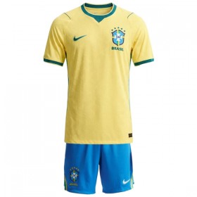 Brasilien Børn Hjemme VM 2026 - Fodboldtrøjer (S/S)