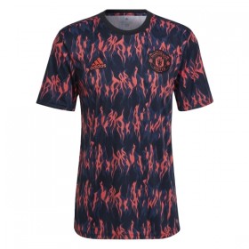 Manchester United Pre-Match 2025-26 Sort - Fodboldtrøjer (S/S)