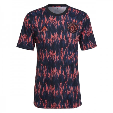 Manchester United Pre-Match 2025-26 Sort - Fodboldtrøjer (S/S)