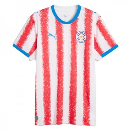 Paraguay Hjemme VM 2026 - Fodboldtrøjer (S/S)