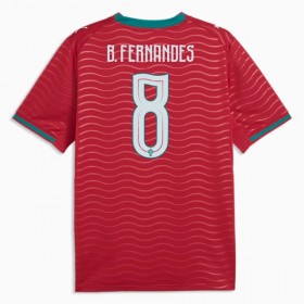 Portugal B. Fernandes 8 Hjemme VM 2026 - Fodboldtrøjer (S/S)