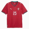 Portugal Nuno Mendes 25 Hjemme VM 2026 - Fodboldtrøjer (S/S)