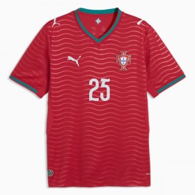 Portugal Nuno Mendes 25 Hjemme VM 2026 - Fodboldtrøjer (S/S)