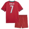Portugal Ronaldo 7 Børn Hjemme VM 2026 - Fodboldtrøjer (S/S) Portugal Ronaldo 7 Børn Hjemme VM 2026 - Fodboldtrøjer (S/S)