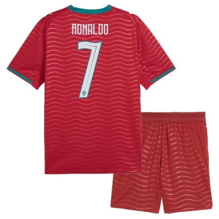 Portugal Ronaldo 7 Børn Hjemme VM 2026 - Fodboldtrøjer (S/S) Portugal Ronaldo 7 Børn Hjemme VM 2026 - Fodboldtrøjer (S/S)