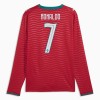 Portugal Ronaldo 7 Hjemme VM 2026 - Fodboldtrøjer (L/S)