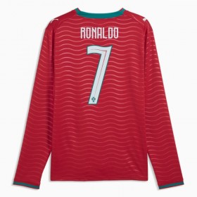 Portugal Ronaldo 7 Hjemme VM 2026 - Fodboldtrøjer (L/S)
