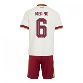 Spanien Merino 6 Børn Udebane VM 2026 - Fodboldtrøjer (S/S)