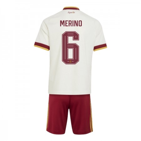 Spanien Merino 6 Børn Udebane VM 2026 - Fodboldtrøjer (S/S)