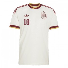 Spanien Zubimendi 18 Udebane VM 2026 - Fodboldtrøjer (S/S)