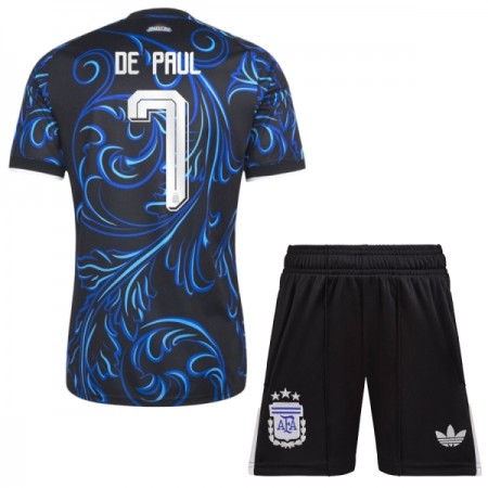Argentina De Paul 7 Børn Udebane VM 2026 - Fodboldtrøjer (S/S) Argentina De Paul 7 Børn Udebane VM 2026 - Fodboldtrøjer (S/S)