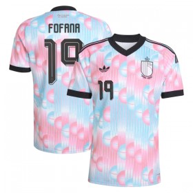 Belgien Fofana 19 Udebane VM 2026 - Fodboldtrøjer (S/S)