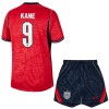 England Kane 9 Børn Udebane VM 2026 - Fodboldtrøjer (S/S)