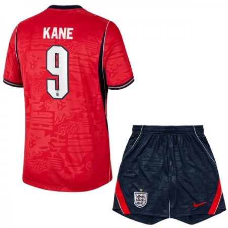 England Kane 9 Børn Udebane VM 2026 - Fodboldtrøjer (S/S)