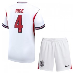 England Rice 4 Børn Hjemme VM 2026 - Fodboldtrøjer (S/S)