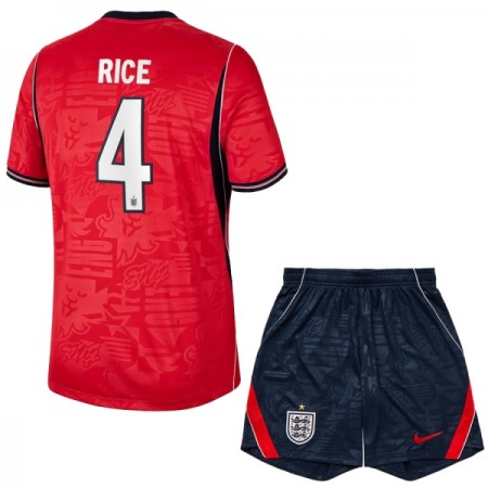 England Rice 4 Børn Udebane VM 2026 - Fodboldtrøjer (S/S)