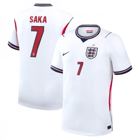 England Saka 7 Hjemme VM 2026 - Fodboldtrøjer (S/S)