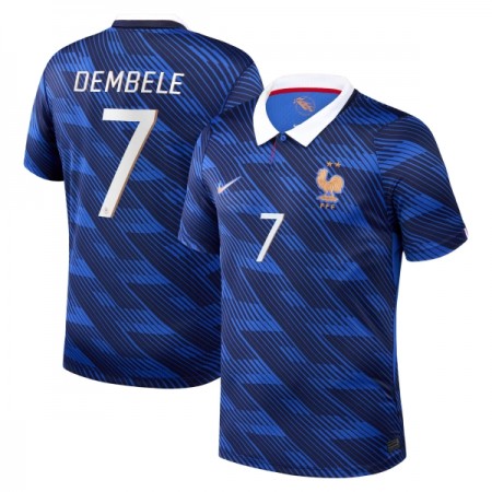 Frankrig O. Dembele 7 Hjemme VM 2026 - Fodboldtrøjer (S/S)