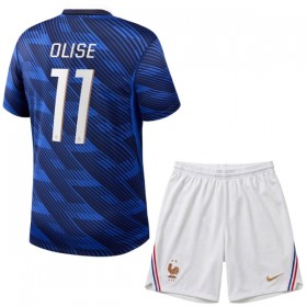 Frankrig Olise 11 Børn Hjemme VM 2026 - Fodboldtrøjer (S/S)