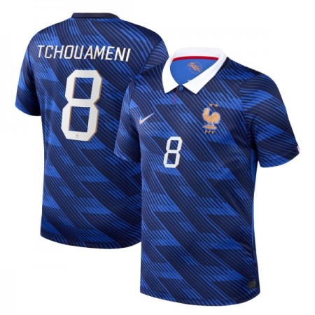 Frankrig Tchouameni 8 Hjemme VM 2026 - Fodboldtrøjer (S/S)