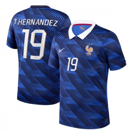Frankrig Theo Hernandez 19 Hjemme VM 2026 - Fodboldtrøjer (S/S) Frankrig Theo Hernandez 19 Hjemme VM 2026 - Fodboldtrøjer (S/S)