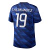 Frankrig Theo Hernandez 19 Hjemme VM 2026 - Fodboldtrøjer (S/S)