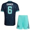 Tyskland Kimmich 6 Børn Udebane VM 2026 - Fodboldtrøjer (S/S) Tyskland Kimmich 6 Børn Udebane VM 2026 - Fodboldtrøjer (S/S)