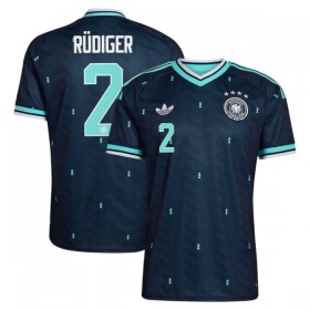 Tyskland Rudiger 2 Udebane VM 2026 - Fodboldtrøjer (S/S)