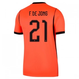 Holland Frenkie de Jong 21 Hjemme VM 2026 - Fodboldtrøjer (S/S)